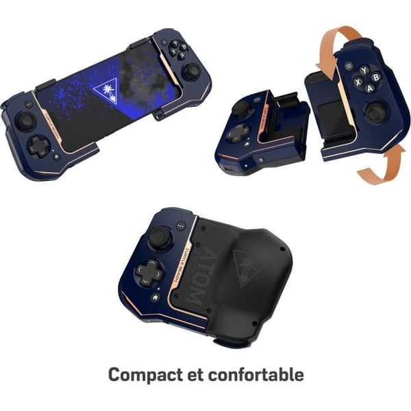 Trådlös spelkontroll - TURTLE BEACH - Atom - Cobalt Blue - För iOS-mobil