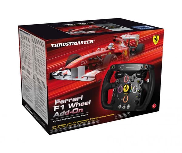 GAMEPAD si VOLAN Thrustmaster  wheel Ferrari F1 Add-On for T300/T500/TX Ferrari 458 Italia (4160571) "4160571" (timbru verde 0.8 lei)