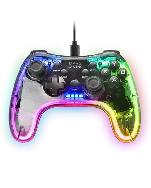 Mars Gaming MGP-C Gaming Controller RGB / USB-C / X-input & D-input