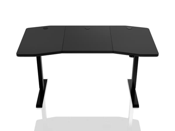 Gaming desk Nitro Concepts D16E, Carbon Red, Electric Height Adjustment