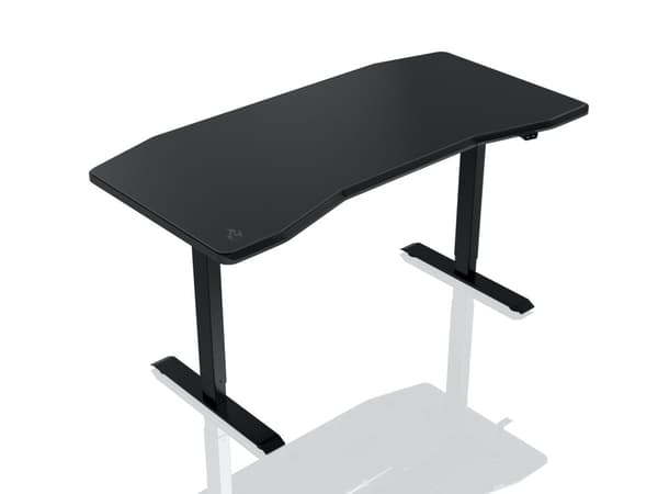 Gaming desk Nitro Concepts D16E, Carbon Black, Electric Height Adjustment