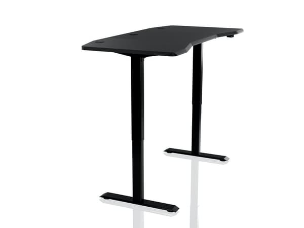 Gaming desk Nitro Concepts D16E, Carbon Black, Electric Height Adjustment