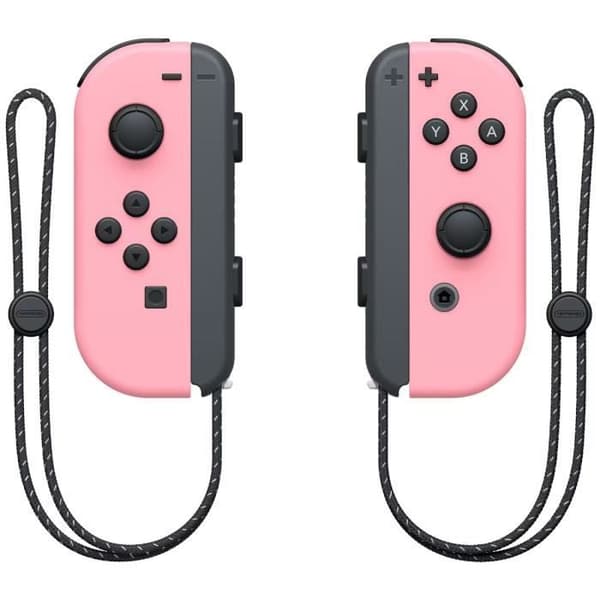 Ett par Pastell Pink Joy-Con-kontroller för Nintendo Switch