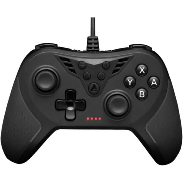 Spelkontroll - THE G-LAB - K-PAD HELIUM - Kabelansluten - PC &amp; PS - Svart