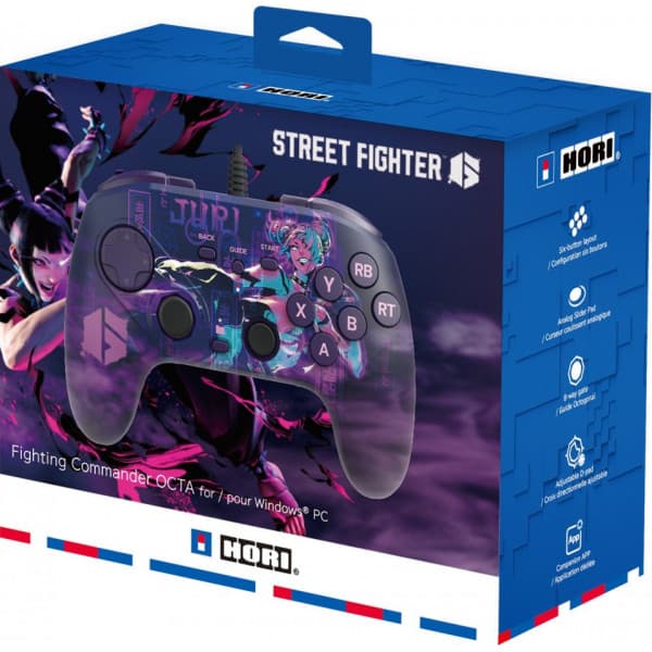 Hori Fighting Commander Octa Juri Edition - trådbunden spelkontroll, PC