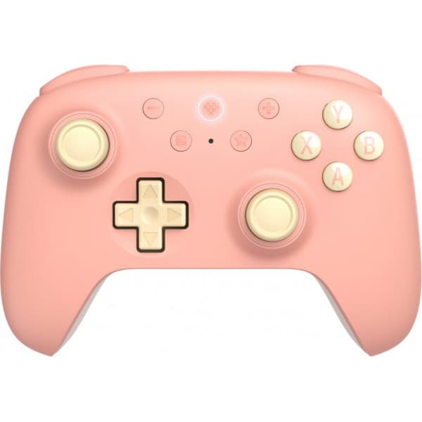 8BitDo Ultimate 2C Wireless Pad - trådløs spilcontroller, fersken, PC / Android