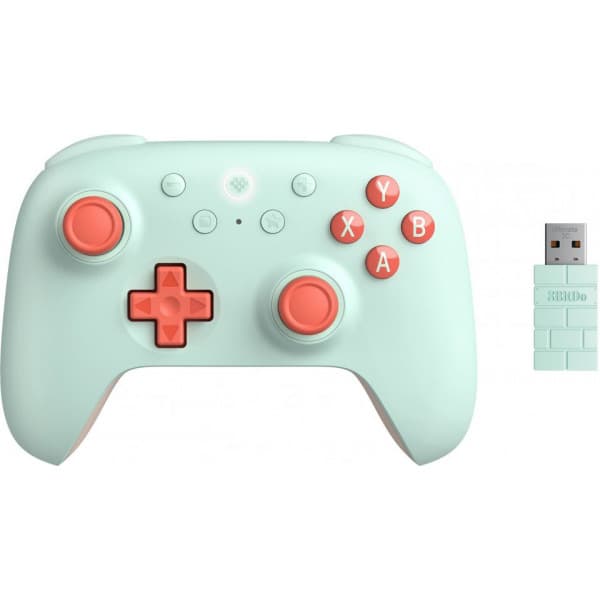8BitDo Ultimate 2C Wireless Pad -langaton peliohjain, minttu, PC / Android
