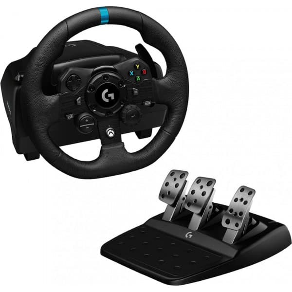 Logitech G923 TRUEFORCE Racing Wheel -rattiohjain ja polkimet, Xbox/PC