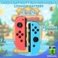 För Joy Con Controller, kompatibel med Switch, Vänster och Höger Switch Joy-con Controller Trådlös Gamepad Joystick Ersättningsfjärrkontroll