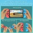 För Joy Con Controller, kompatibel med Switch, Vänster och Höger Switch Joy-con Controller Trådlös Gamepad Joystick Ersättningsfjärrkontroll
