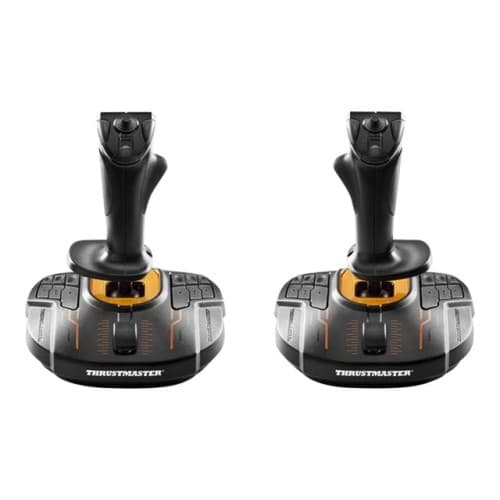 ThrustMaster T.16000M FCS Space Sim Duo - joystick - kabelansluten