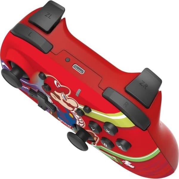 Gamepad - Hori - Horipad - Trådlös - Röd - 15h batteritid