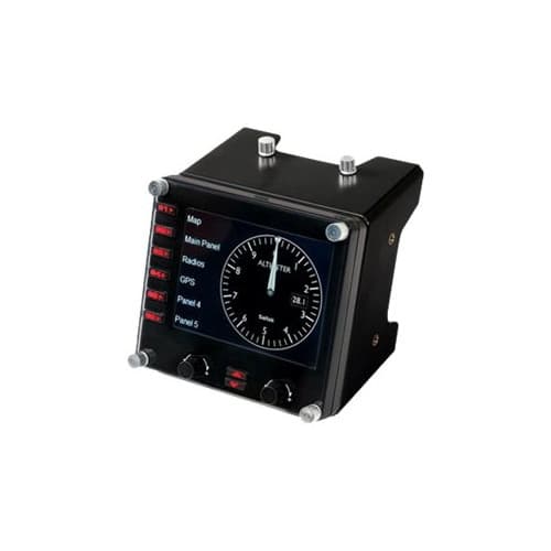 Saitek Pro Flight Instrument Panel - instrumentpanel till flygsimulator - kabelansluten