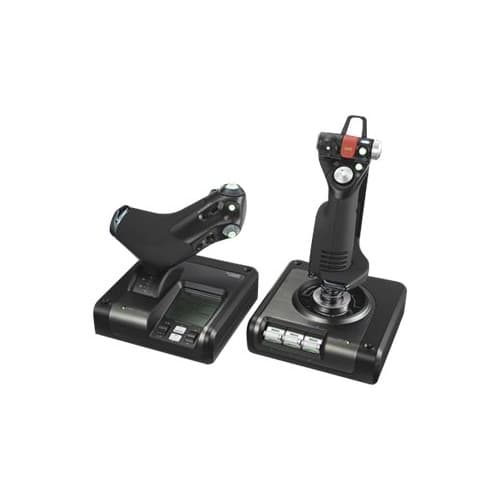 Logitech X52 Professional H.O.T.A.S. - joystick och spjäll - kabelansluten