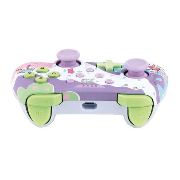 Kabelansluten kontroll - KONIX - Hello Kitty - Nintendo Switch, Switch OLED och PC - Vibrationsfunktion - 3 m kabel - Lila och rosa