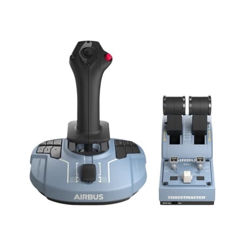 Thrustmaster Civil Aviation (TCA) Officer Pack Airbus Edition - joystick och spjäll - kabelansluten