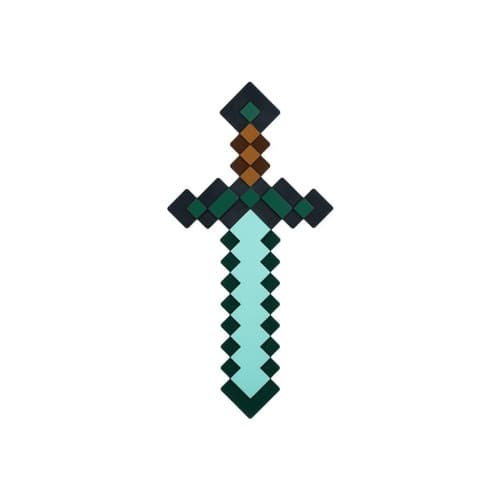 Paladone Minecraft Sword Light - dekorationslampa - diamant - blå