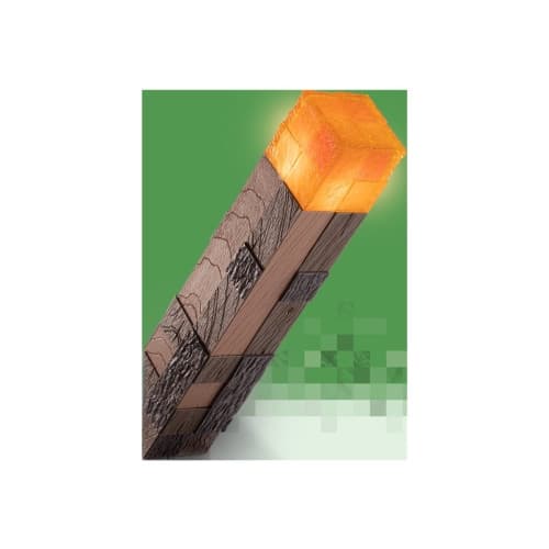 Noble Collection Minecraft - dekorationslampa - LED - flamljus - fackla
