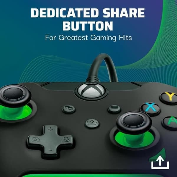 Trådbunden kontroll - PDP - REALMz - Nintendo Switch - LED-belysning - Sonic-figur
