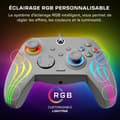 Miniatyrbillede 5 af 6: TURTLE BEACH Gamepad  Xbox Series X|S, Xbox One och PC  Afterglow Wave  RGB Wired Gray