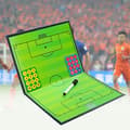 Miniatyrbilde 1 av 6: Sammenleggbar magnetisk taktiktavle for fotball