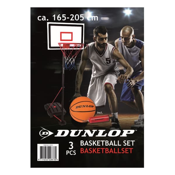 Basketbollset 165-205cm Basketställning / Basketkorg med basketboll