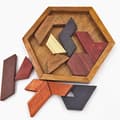 Miniatyrbilde 2 av 5: Trepuslespill Hexagon
