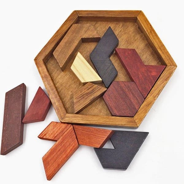 Trepuslespill Hexagon
