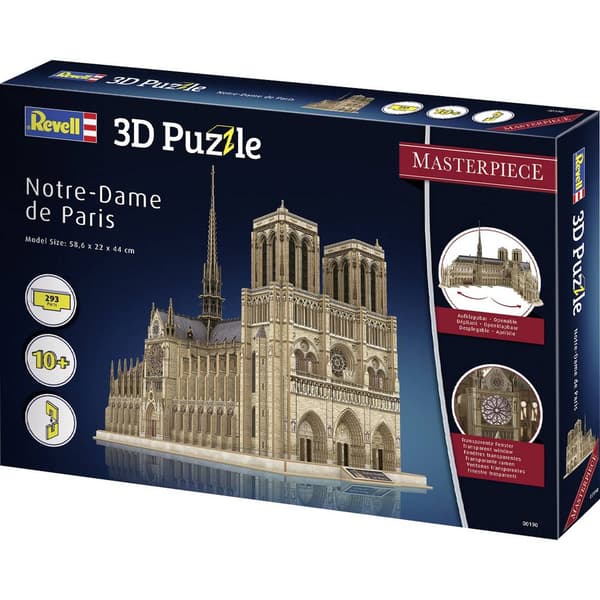 Revell 00190 3D-Puzzle Notre Dame de Paris Pusseldelar: 293