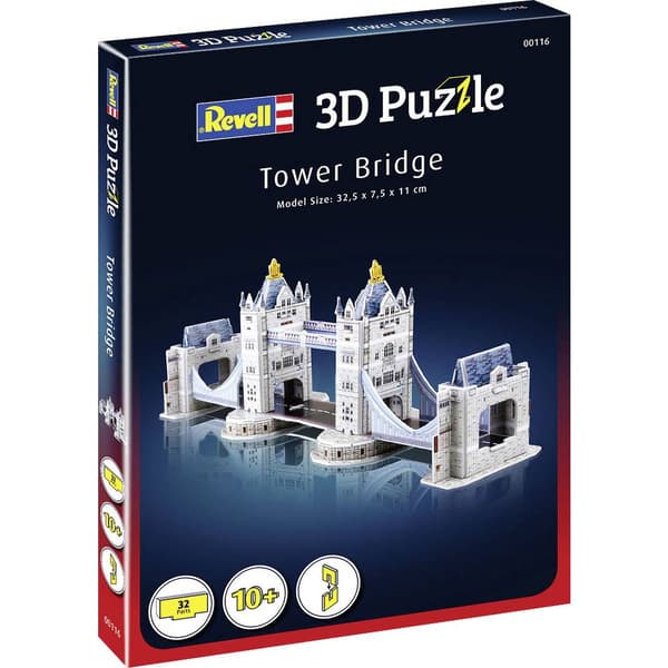 Revell 00116 Mini Tower Bridge Pusseldelar: 32