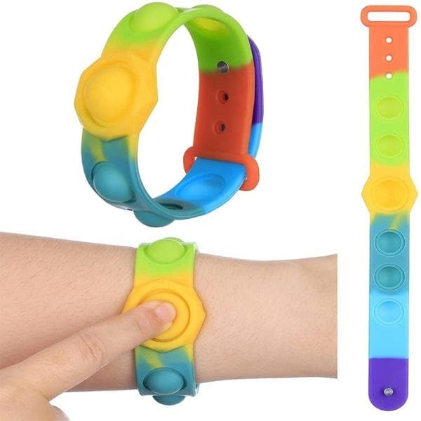 Pop-it-rannekoru 2 kpl | Säädettävä | Fidget -lelut