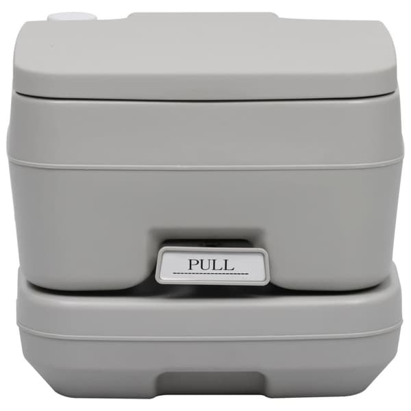 vidaXL transportabelt campingtoilet med telt 10+10 l