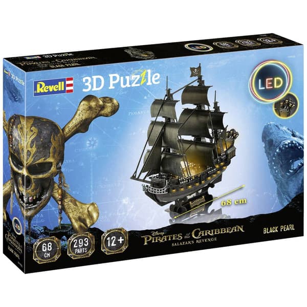 Revell 00155 Black Pearl LED Edition Pusseldelar: 293