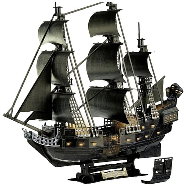 Revell 00155 Black Pearl LED Edition Pusseldelar: 293