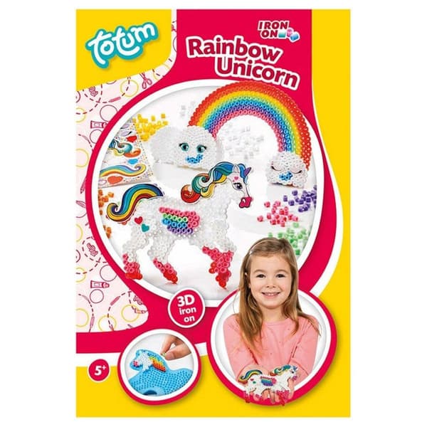 Totum Fuse Beads 3D Rainbow Unicorn
