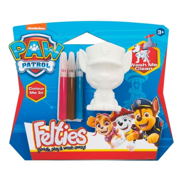 Paw Patrol Felties färgar in mig