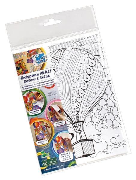 Infonoter IN-8722-08 Kreativt farveark A5 Farve og afslapning for voksne