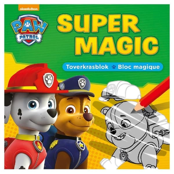 Deltas Paw Patrol Super Magic Magic Scratch Block
