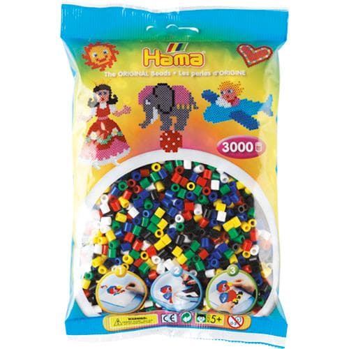Hama strykpärlor 3000 bitar Primär
