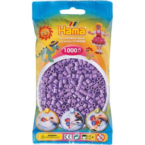 Hama Fuse Beads Hama 1000 stykker Lilla Pastel