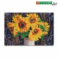 Miniatyrbillede 1 af 4: SES Creative Beedz Art Fuse Beads Solsikker 30x45,5 cm 7000 stk.
