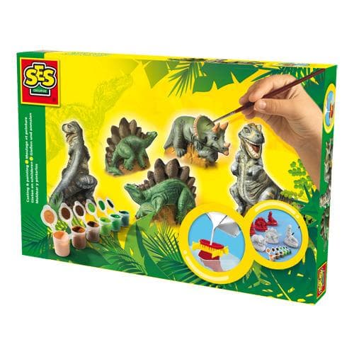 SES Gipsstøbning Dinosaur