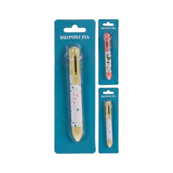 Dino Multicolour Pen Assorteret