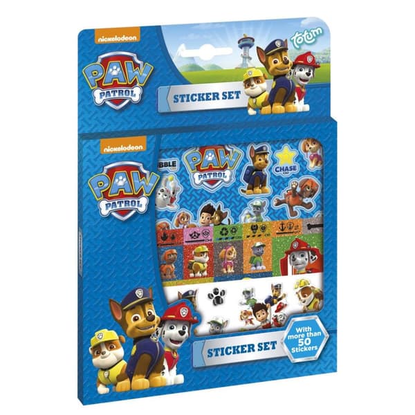 Paw Patrol Klistermærke Sæt