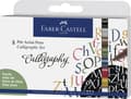 Miniatyrbillede 1 af 3: Faber Castell FC-167508 Pitt Artist Pen Kalligrafi Sæt 8 penne