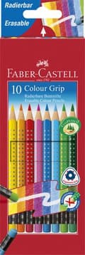 Miniatyrbillede 1 af 3: Faber Castell FC-116613 farveblyant Faber-Castell GRIP 2001 Sletbart etui med 10 stykker