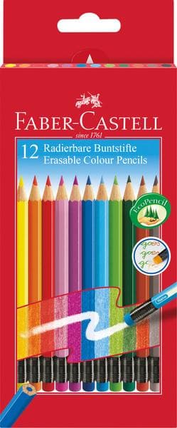 Faber Castell FC-116612 Raderbar färgpenna påse 12 delar