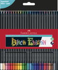 Miniatyrbillede 1 af 4: Faber Castell FC-116424 farveblyanter sort udgave i etui 24 stk.