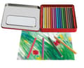 Miniatyrbillede 1 af 2: Faber Castell FC-110916 Farveblyant Jumbo GRIP etui med 16 forskellige dele