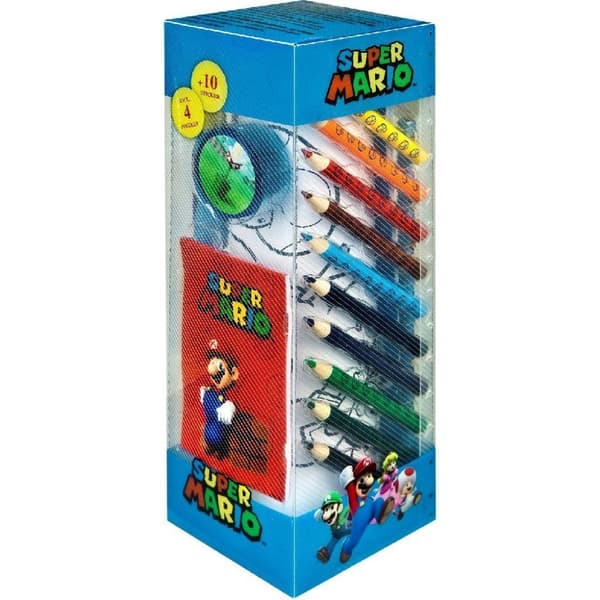 Super Mario färgsats 35 delar